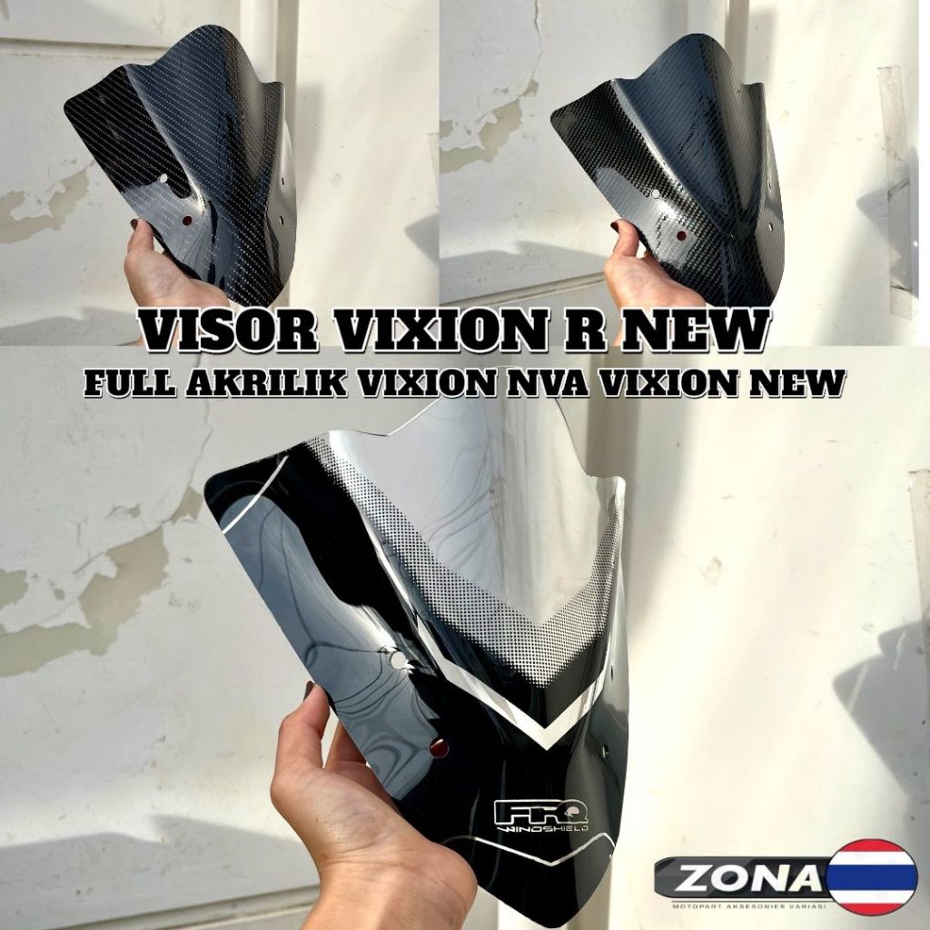 VISOR VIXION R VISOR WINDSHIELD  VIXION R NEW VIXION NVA VIXION NEW ZM55