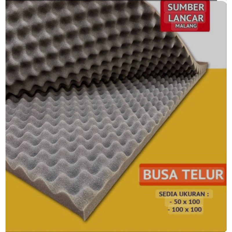 Busa Telur Peredam Suara