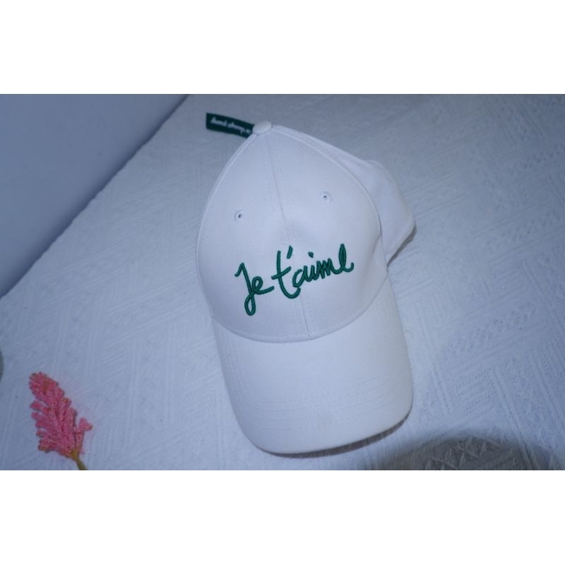 Topi Jersey Putih MINISO |Preloved|