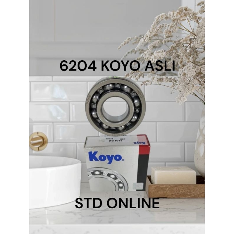 Koyo Laher 6204 Asli / Bearing 6204 koyo Asli