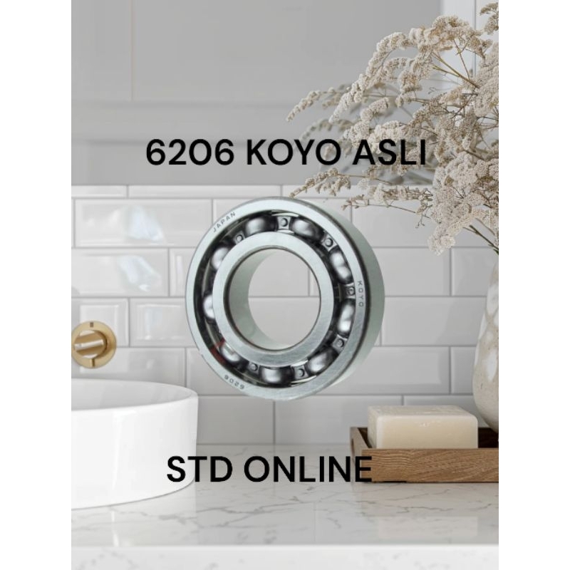 Koyo Laher 6206 Asli / Bearing 6206 koyo Asli