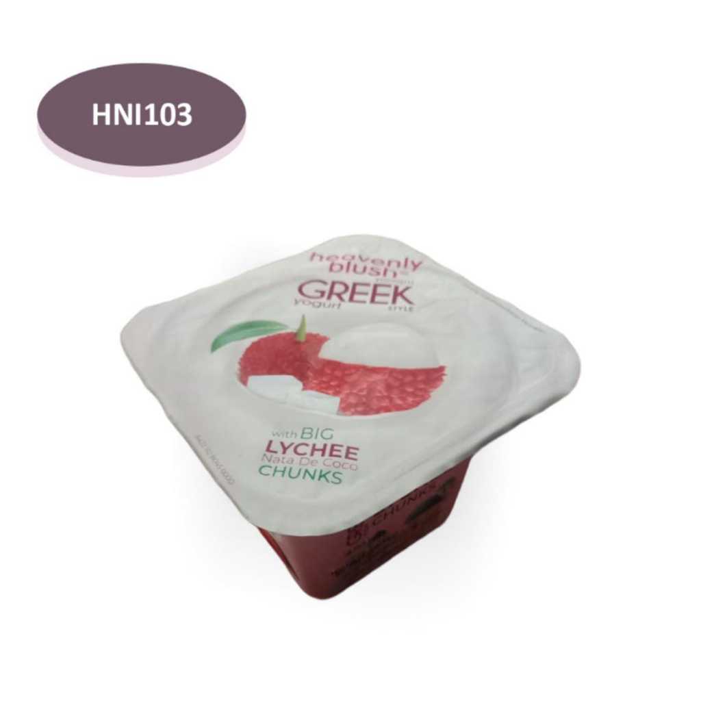 

PROMO BUY1GET1 HEAVENLY BLUSH YOGURT GREEK LYCHEE NATA DE COCO 100GR - HNI103