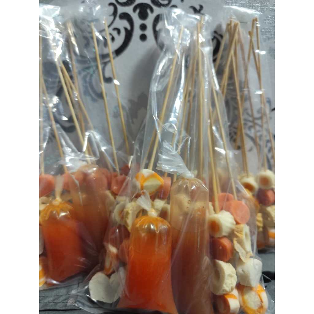 

sate suki plus bumbu isi 11 tusuk