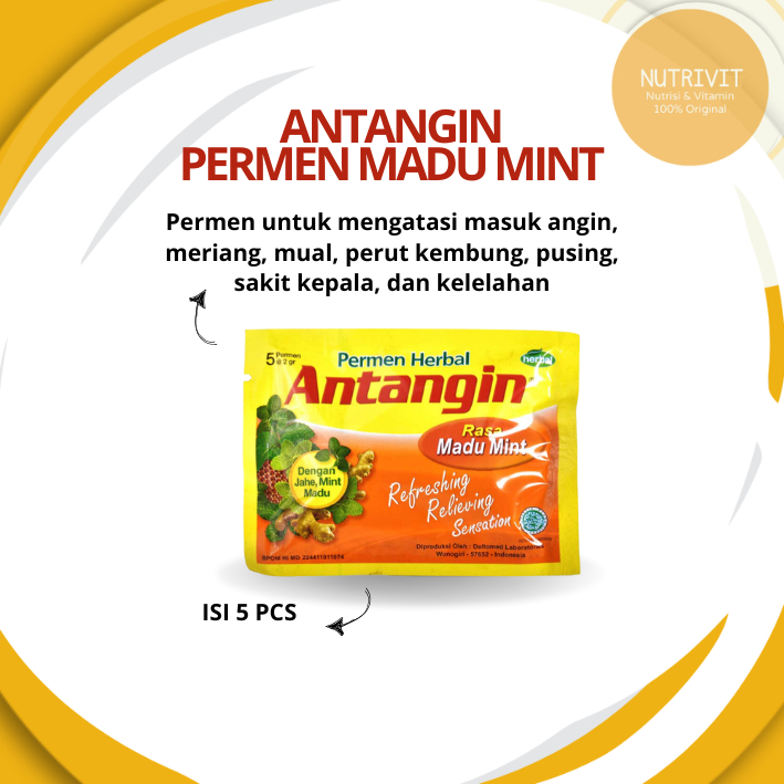 

ANTANGIN PERMEN MADU MINT SACHET