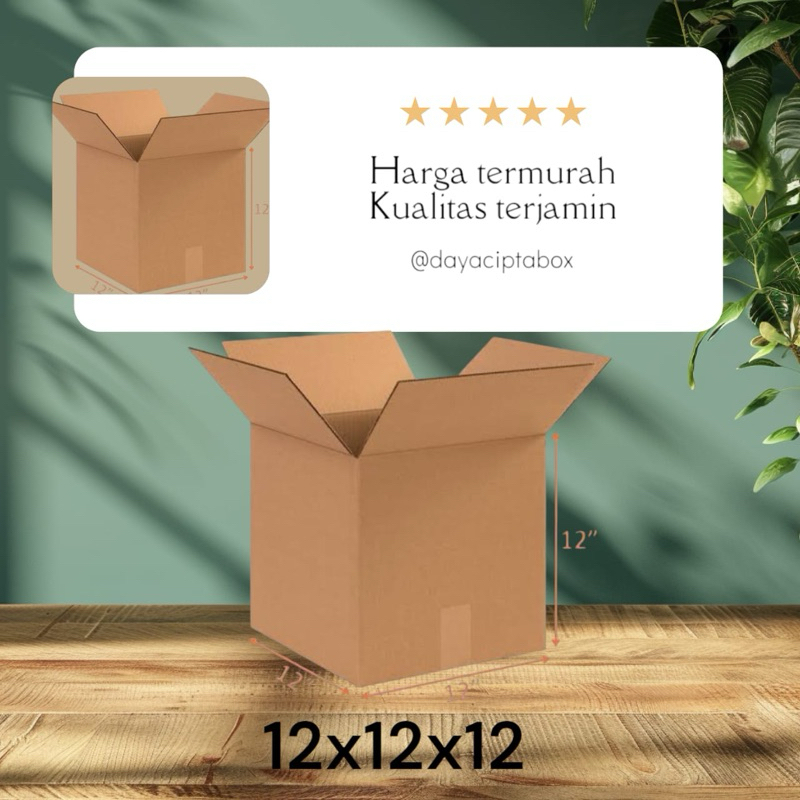 

kardus ukuran 12x12x12, Kardus Packing - Karton Box Dus Packaging Polos Murah/karton /kardus tempat botol/kardus murah/kardus grosir/kotak ulang tahun /kotak hampers /kardus kecil