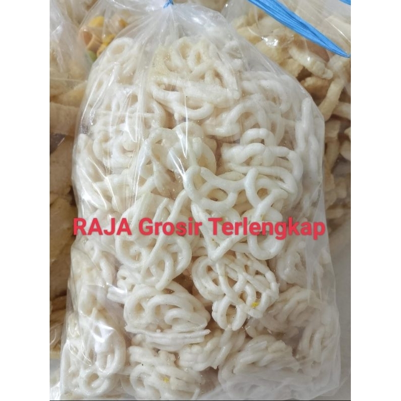 

TERMURAH!! KERUPUK MAWAR PUTIH KECIL 250gr