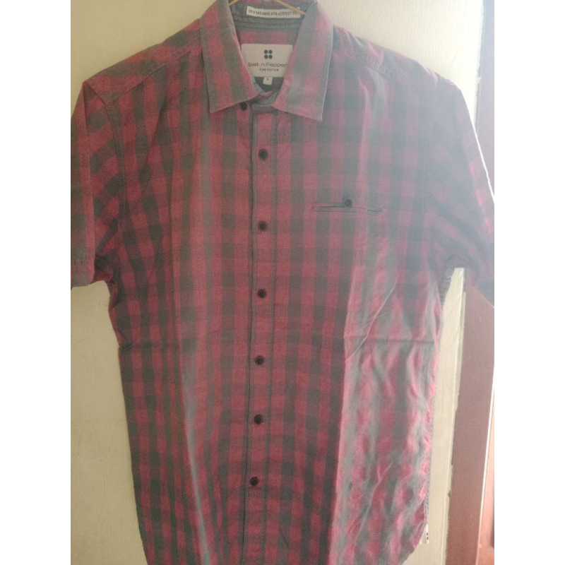 Preloved kemeja salt n pepper