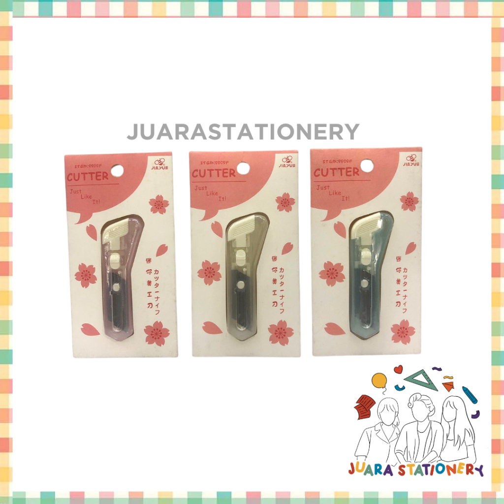 

Cutter Kecil / Pisau Cutter Mini 8808F - (2067) / Cutter Kecil Travel Lucu / Pisau Cutter Kuter Kecil Travelling
