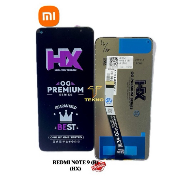 LCD REDMI NOTE 9(HX) ORIGINAL 100% FULLSET+TOUCHSCREEN