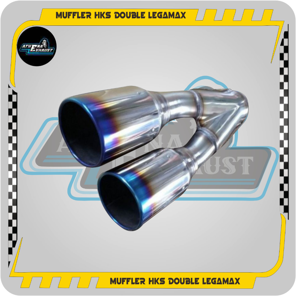 MUFFLER HKS DOUBLE LEGAMAX