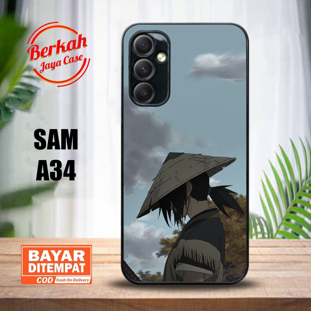 Case SAMSUNG A34 [ JPN ART ] Casing SAMSUNNG A34 Casing Hardcase Softcase Glosy Bisa Cod