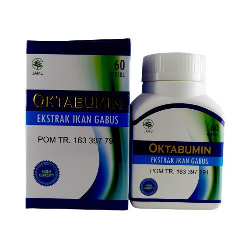 Kapsul Ekstrak Ikan Gabus Oktabumin