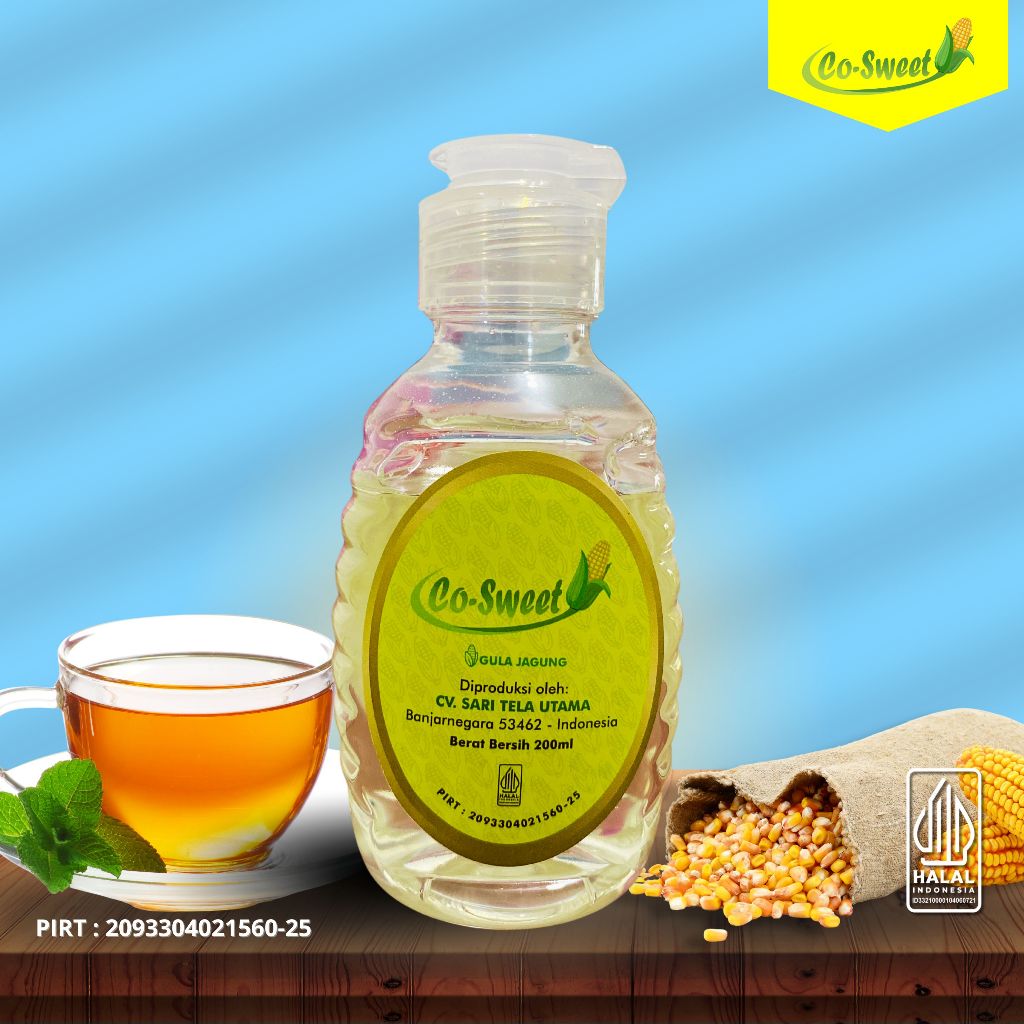 

Co-Sweet Gula Cair (200ml) Rendah Kalori/ Pengganti Pemanis/ Gula Jagung
