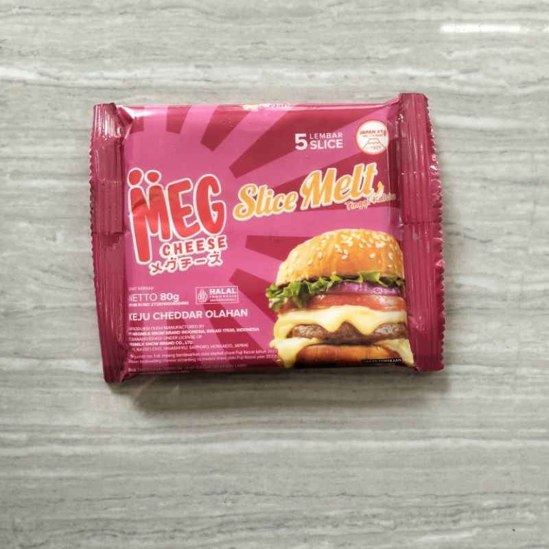 

MEG Keju Slice MELT isi 5 80g