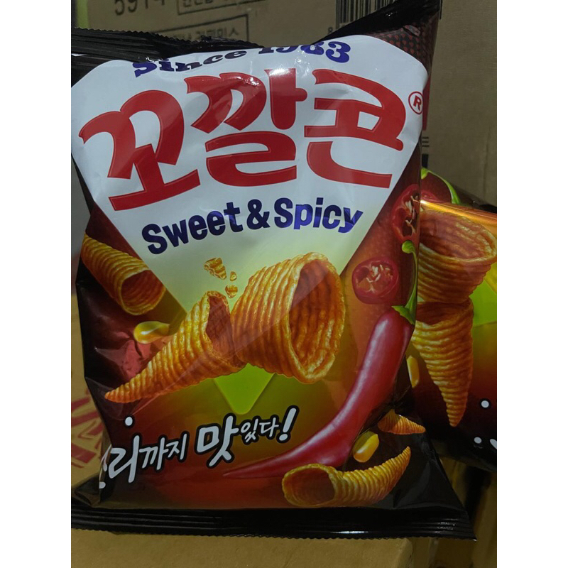 

SNACK CORN CHIPS Swet & Spacy (Rasa jagung) 67gram