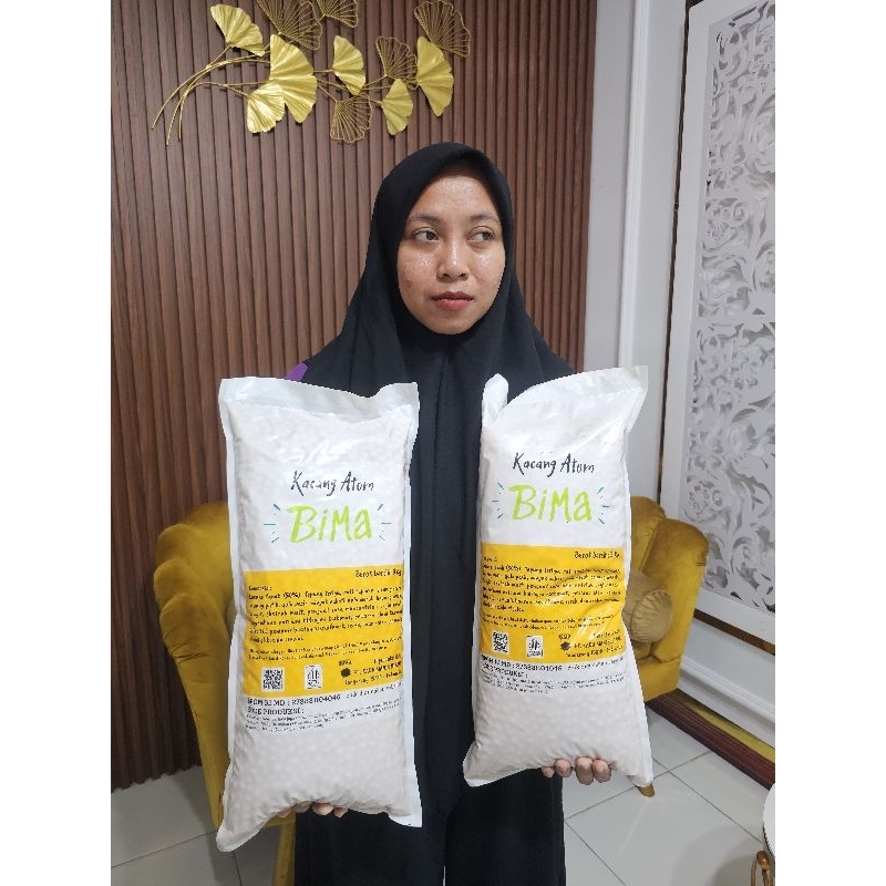 

kacang atom bima repack 250gram