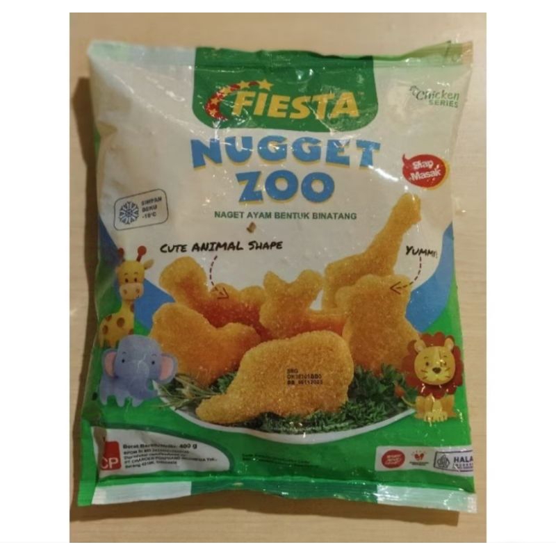 

Fiesta Chicken Nugget Zoo 500gr