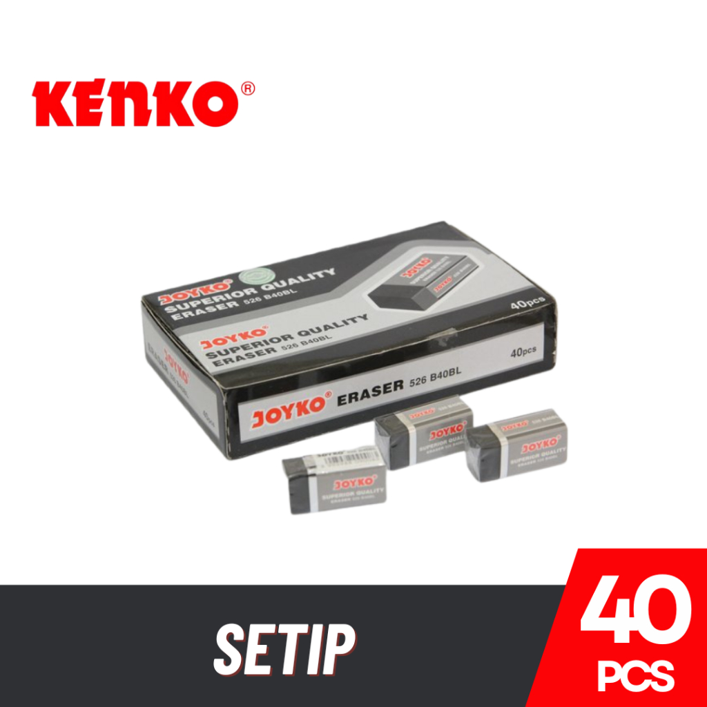 

Setip / Penghapus Joyko Kecil isi 40 Pcs