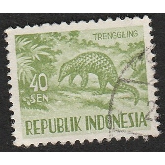 

A 11491 SATU BUAH PRANGKO INDONESIA NOMINAL 40 SEN TEMA SATWA TRE NGGI LING DENGAN KONDISI SUDAH ADA CAP