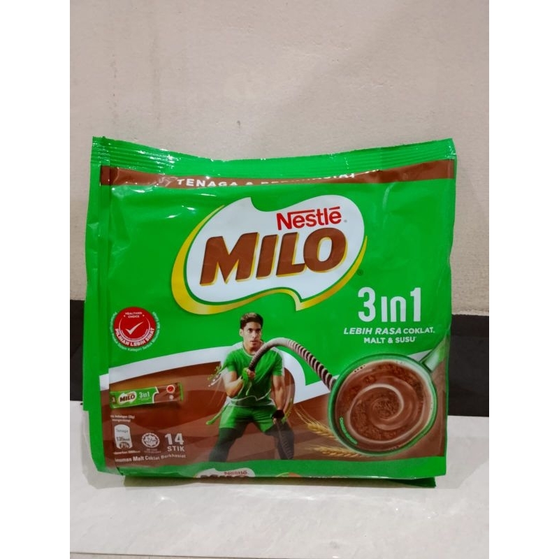 

NESTLE MILO 3 IN 1(14 stik)