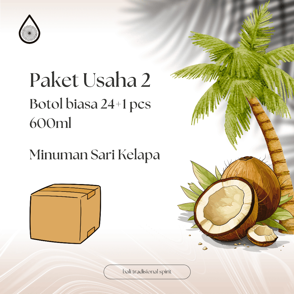 

coconut water biasa