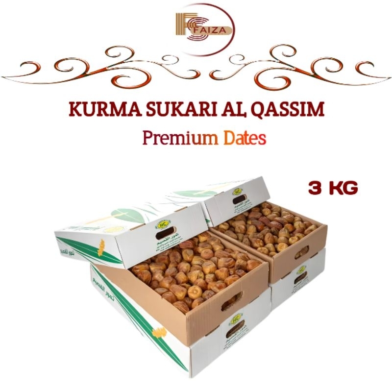 

Kurma Sukari Al Qassim 3 Kg
