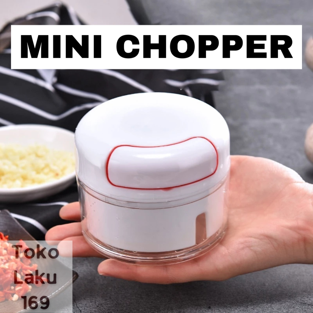 Blender Tarik Tangan / Blender Mini Manual / Chopper Manual / Blender Mini Speedy Chopper Penghalus 
