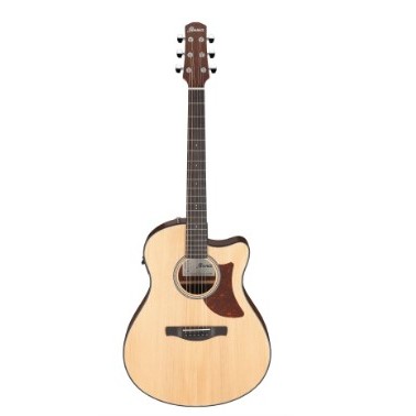 Gitar Akustik Elektrik Ibanez AAM50CE-OPN Open Pore Natural Original