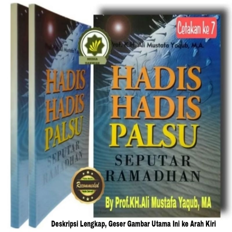 Buku Seri HADIS PALSU & HADITS BERMASALAH Seputar Ramadhan Dalil Tarawih 8 / 20 Rakaat Tidurnya Oran