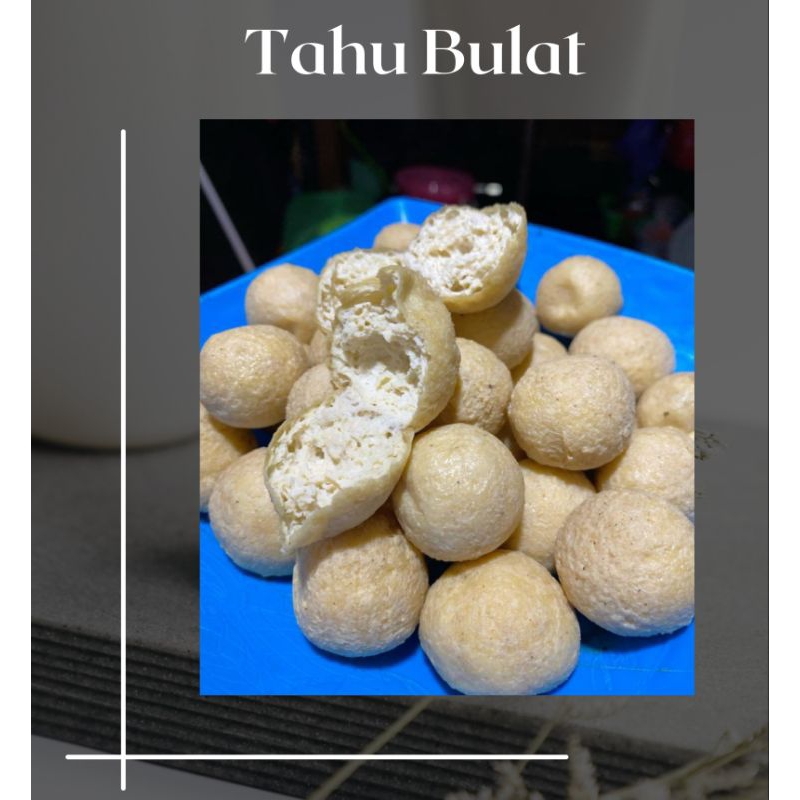 

Tahu bulat isi 10 butir (Mentah)