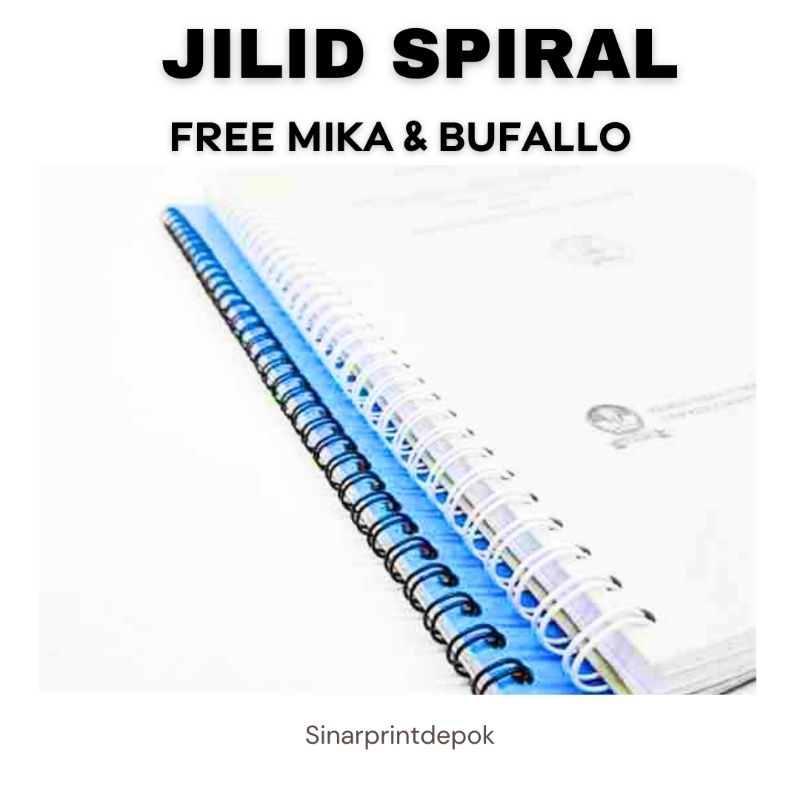 

JILID SPIRAL FREE MIKA DAN BUFALLO