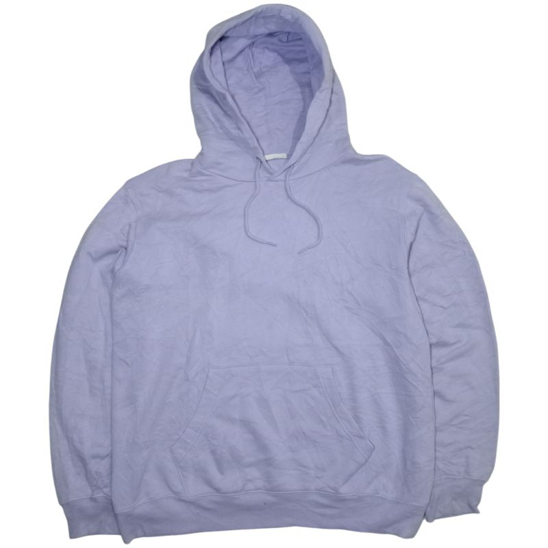 Hoodie Global Uniqlo GU Cewek Wanita Pria Cowok Unisex LD 118 Second