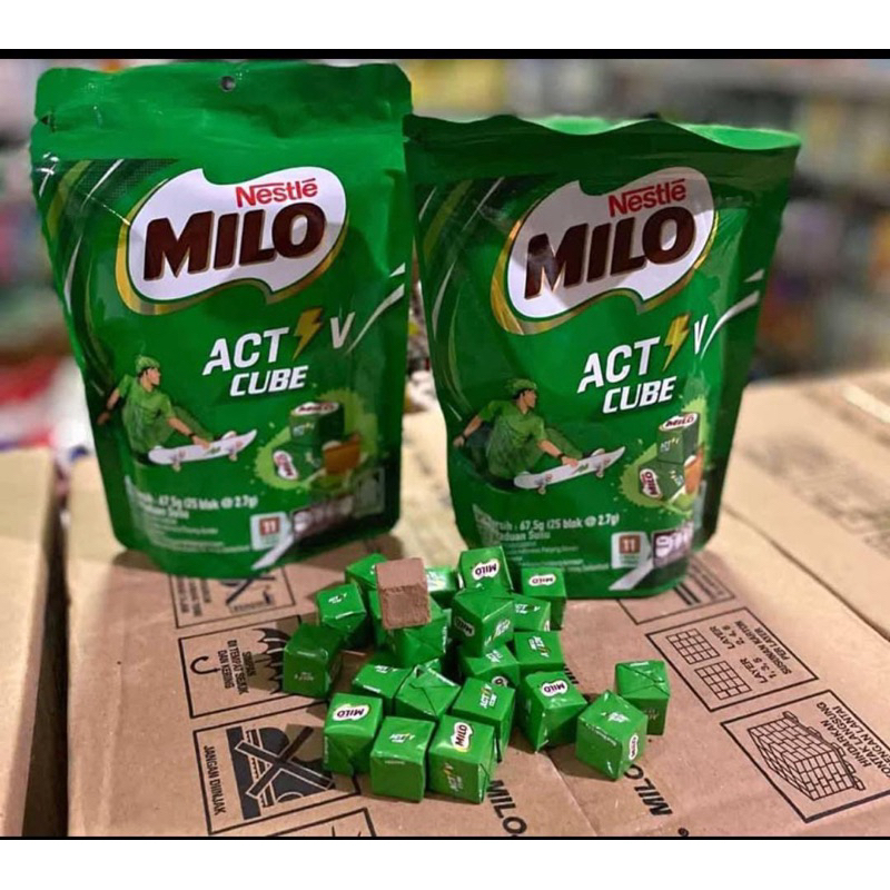 

PROMO || MILO ACTIVE CUBE isi 25 pcs by NESTLE