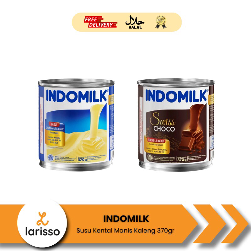 

Indomilk Susu Kental Manis Kaleng 370gr - SKM