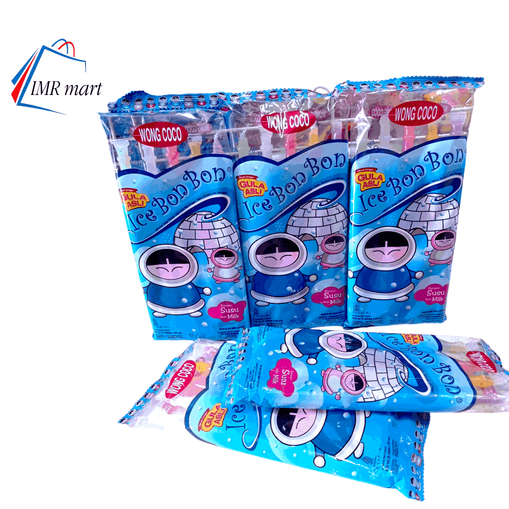 

Wong Coco Ice Bon Bon 1 Pack isi 5 Pcs