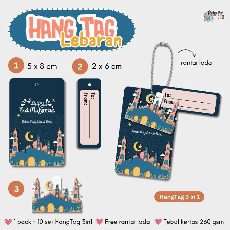 

HangTag 3 in 1, Edisi Lebaran (harga untuk 1 pcs, min. order 10 pcs)