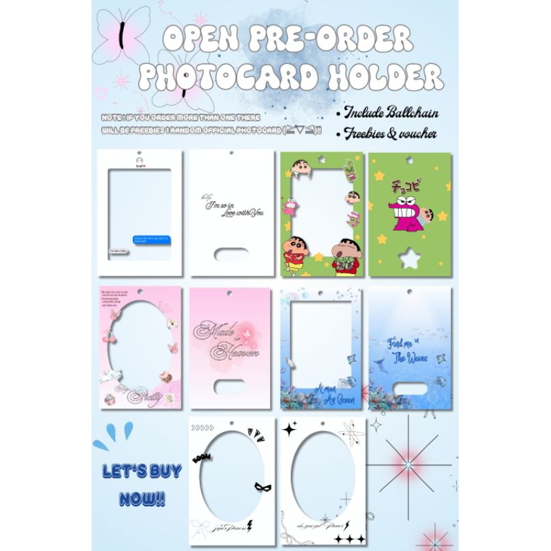 Photocard Holder Cute Design