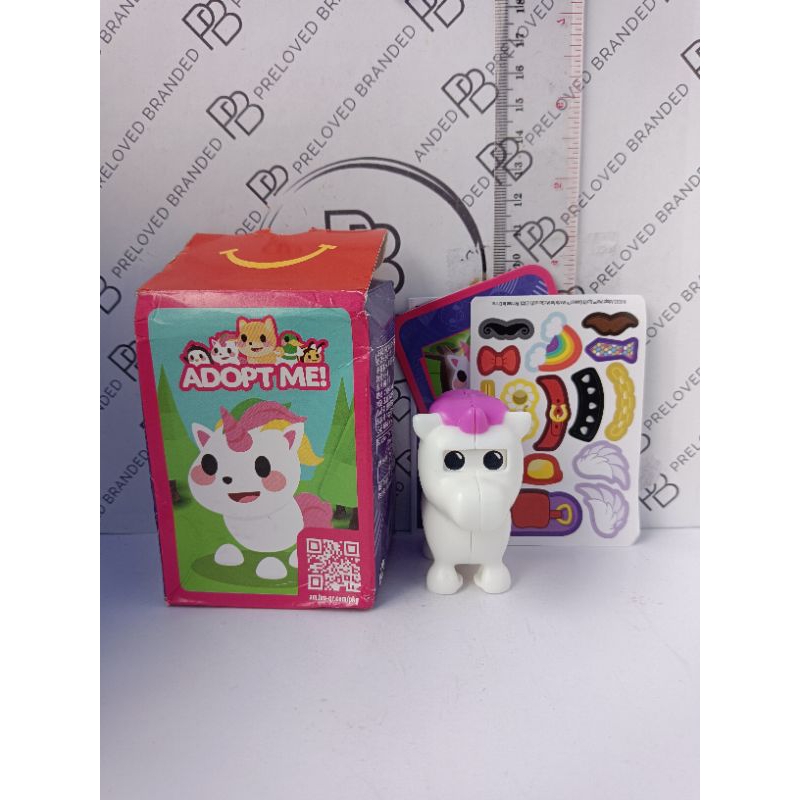 Happy Meal McDonald's - Adopt Me Unicorn