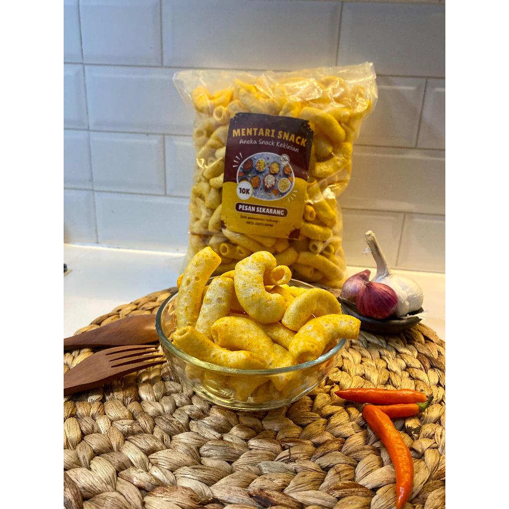 

MAKARONI PIPA BANTAT KEMASAN 1.5 KG - MENTARI SNACK