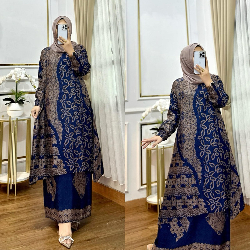 R QUEEN BATIK VISCOSE WANITA BAJU KURUNG MELAYU BATIK SUTRA ASLI 100% ORIGINAL BAJU KONDANGAN WANITA