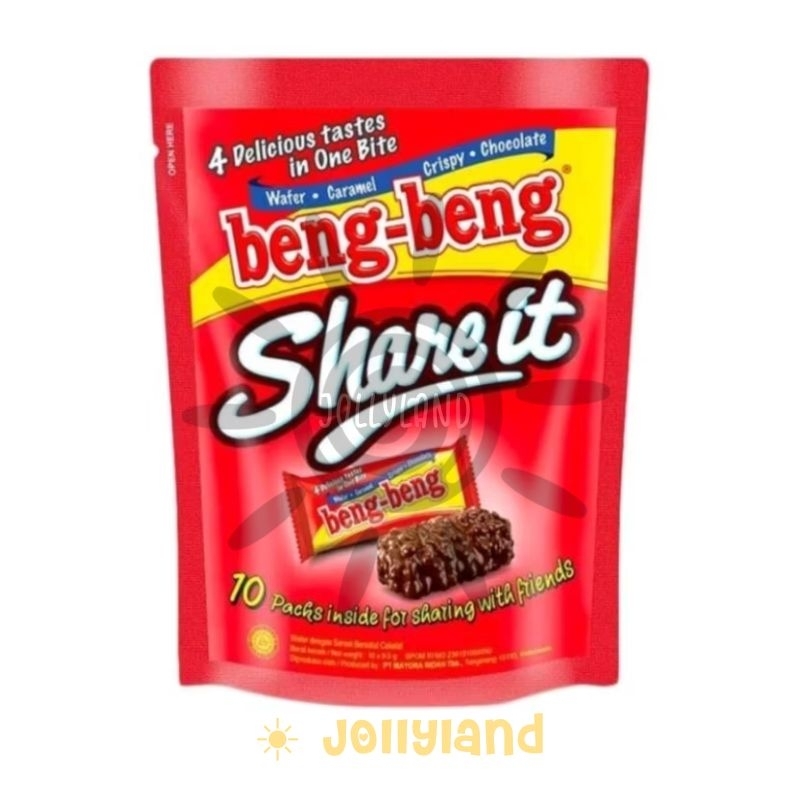 

Beng-beng Share It 95gr (ISI 10 × 9.5gr) BT21 / Original