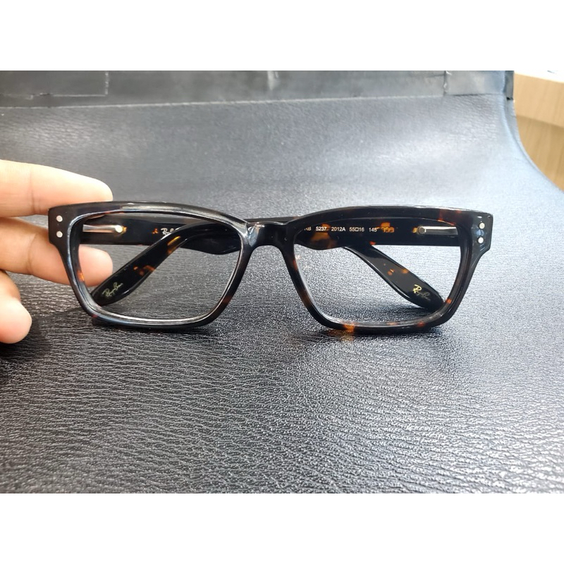 KACAMATA RAYBAN SECOND ORIGINAL + LENSA BLUECROMIC