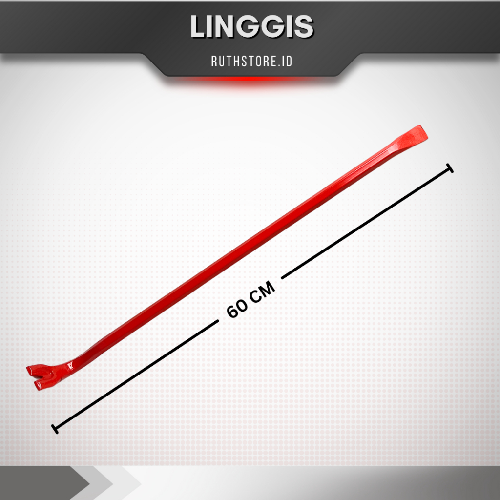 AP Linggis Pencabut Paku/Linggis Besi Panjang 60 cm