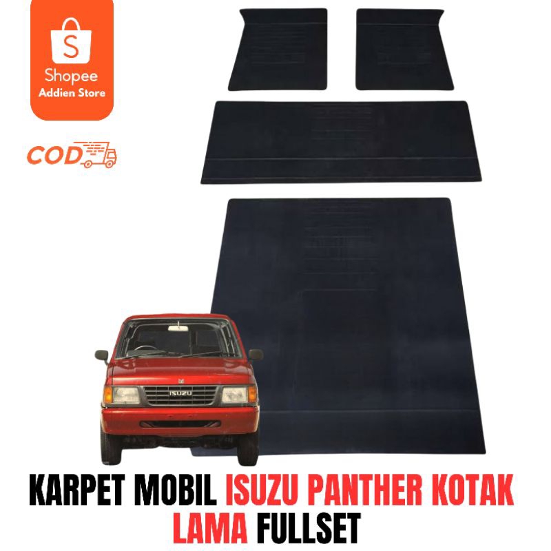 karpet Mobil Isuzu panther fullset alas kaki matras karet mobil Isuzu panther Lama Fullset