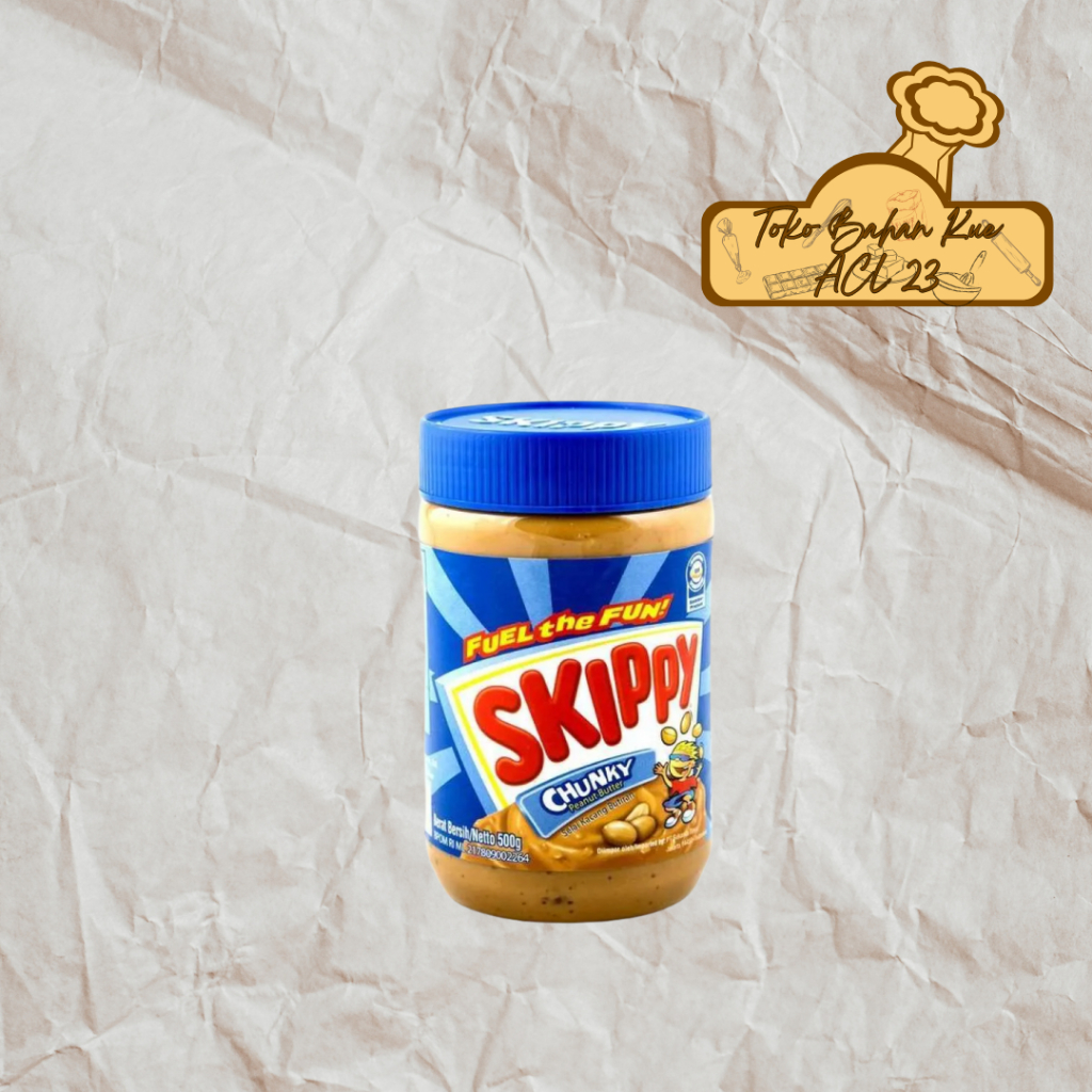 Selai Kacang Skippy/Skippy Chunky/Skipy Chunky/Skippy Peanut Butter/Selai Skippy 500gr