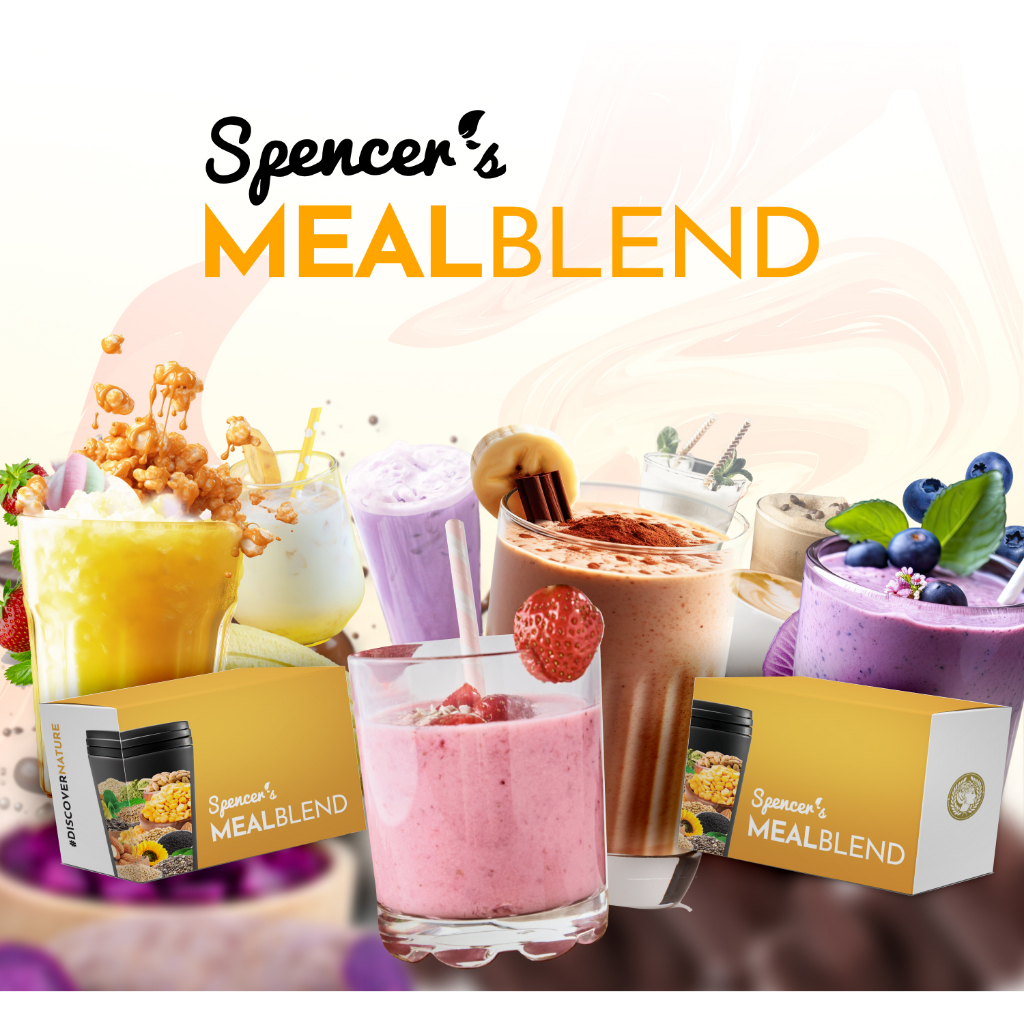 

Spencer's MealBlend - Pasti Lezat Kenyang Tahan Lama Solusi Langsing Alami Tinggi Nutrisi