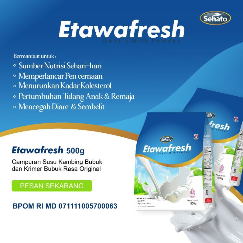 

ETAWAFRESH SUSU KAMBING ETAWA 500gr Asli Original 100% | SUSU KAMBING ETAWA BIGOATS Obat asma bronkitis,sesak napas BIGOATS susu kambing etawa original 100%