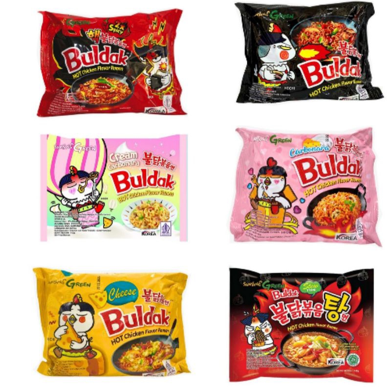 

SAMYANG mie instan Ramen Ayam pedas Buldak 150 gra