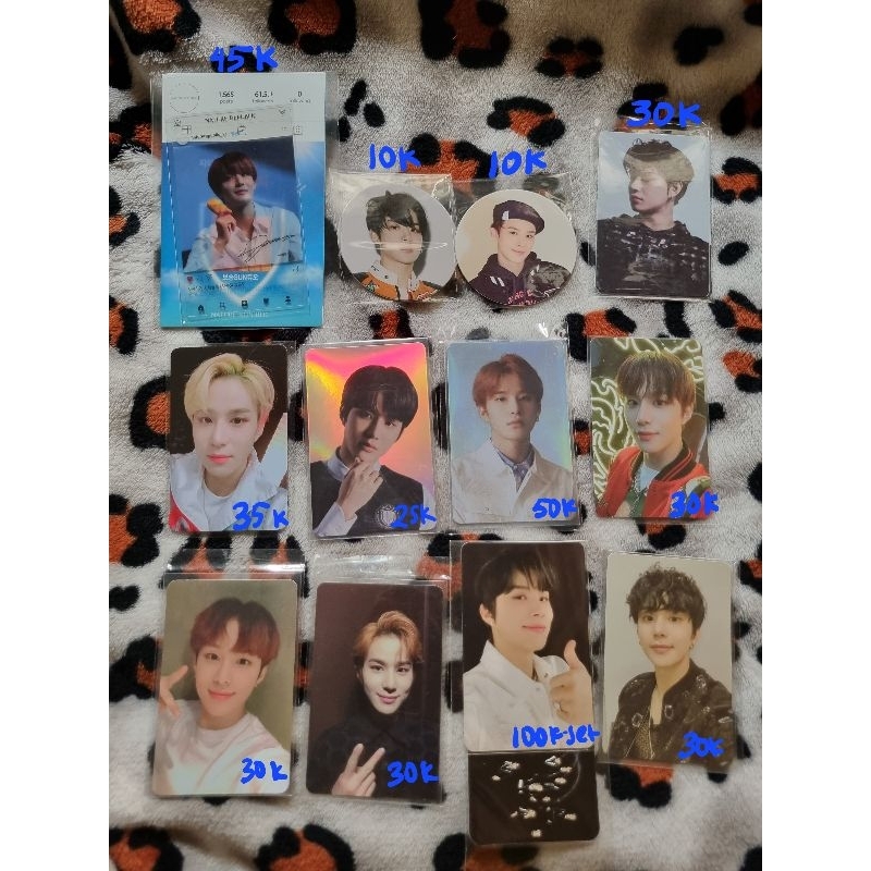 wts jungwoo nct 127 empathy pc photocard murah official resonance past the final round 1st player we