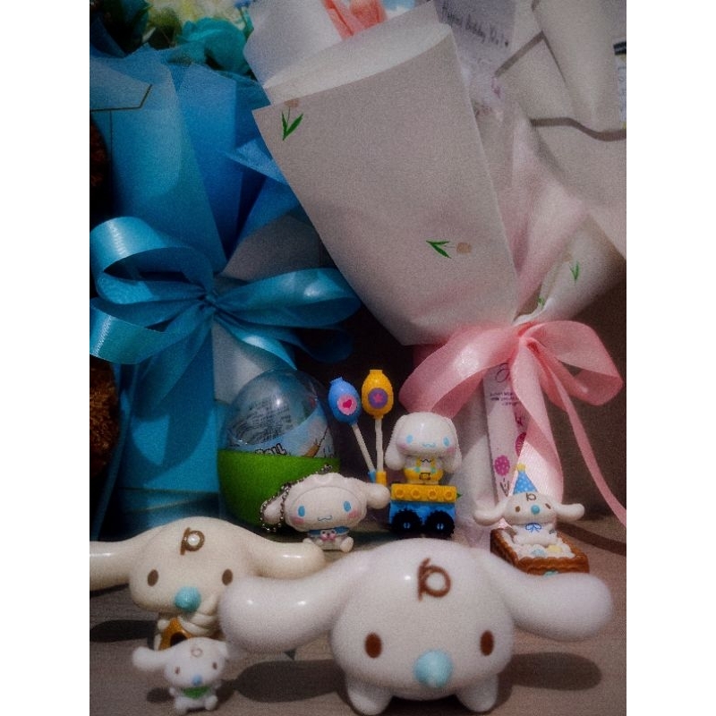 cinnamoroll lego & cinnamoroll x miniso